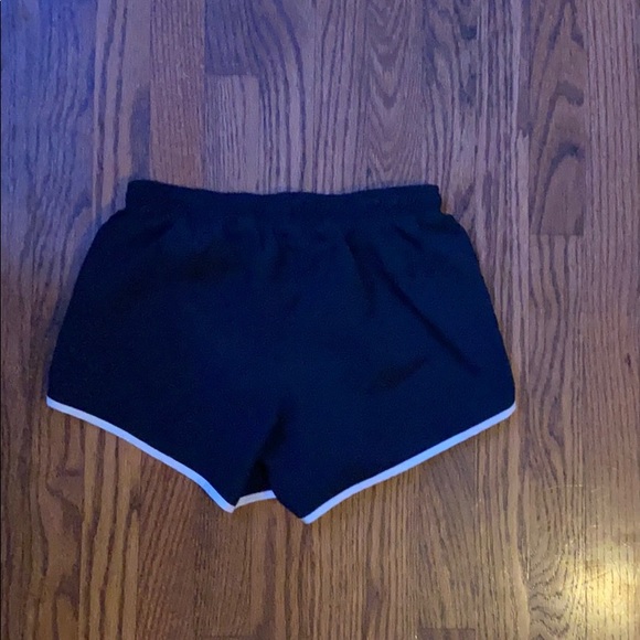 girls black and white bike shorts - Picture 2 of 2